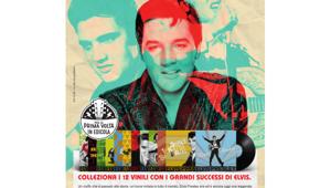 Corriere dello Sport-Stadio e Tuttosport in edicola con la raccolta dei successi di Elvis in vinili