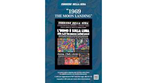 Corriere della Sera debutta nel mondo dell'arte digitale (NFT). La reinterpretazione della prima pagina dello sbarco sulla luna sarà all'asta su Nifty Gateway il 23 settembre