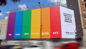 Dentsu celebra il Pride insieme a 10 marchi con una serie di creatività arcobaleno