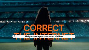 'Correct The Internet', la campagna globale promossa da FINCH per dare maggiore visibilità alle imprese sportive femminili. Firma DDB New Zeland