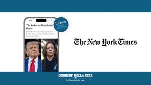 Uno spot e iniziative editoriali in edicola e online dedicate promuovono il Corriere della Sera in occasione delle elezioni presidenziali americane