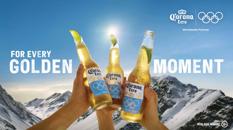 Corona Cero, prima birra analcolica sponsor dei Giochi Olimpici Invernali, porta i Golden Moments sulle montagne di Milano Cortina 2026