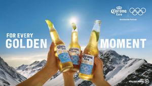 Corona Cero, prima birra analcolica sponsor dei Giochi Olimpici Invernali, porta i Golden Moments sulle montagne di Milano Cortina 2026. Campagna di marketing con Starcom, film “For Every Golden Moment” con Grey e attivazioni a Livigno
