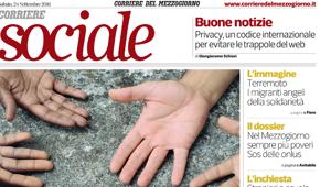 Il Corriere Sociale si fa nuovo: cambiano grafica, formato e scansione dei temi