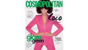 Il Cosmopolitan di Aprile parla di una società sempre più multietnica che dice no al razzismo e sempre più consapevole delle esigenze del pianeta