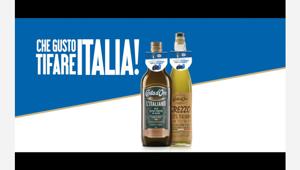 Armando Testa e Costa D'Oro tifano per la Nazionale Italiana