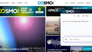 Debutta COSMO 2050 Assistant AI: la prima intelligenza artificiale specializzata sui temi dell'astronomia