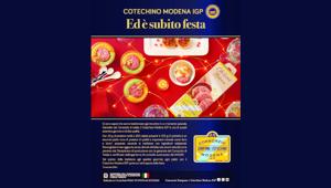 Zampone e Cotechino Modena IGP: on air la nuova campagna multimediale che ne racconta il valore aggiunto e  l’utilizzo in cucina per tutta la stagione invernale