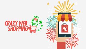 Il  22 e 23 giugno  arriva Crazy Web Shopping, la maratona di acquisti online con sconti e grandi offerte