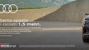 Più spazio alle bici, lo dice Audi, con Verba (DDB Group Italy)