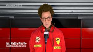 Nove: Maurizio Crozza nei panni del Ministro Azzolina e del team manager Ferrari Binotto