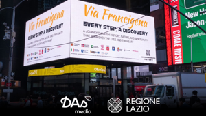 DAs Media vince la gara di Regione Lazio per la Via Francigena: pianificazione integrata con la creatività di The Big Fusion