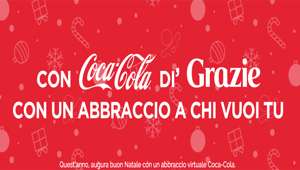 Con Conversion Coca-Cola HBC regala abbracci digitali e natalizi