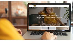 Ricci Casa affida a O-One l’incarico di restyling del sito e del catalogo online