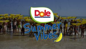 Dole Summer Vibes ritorna ad agosto ad animare le spiagge più suggestive d'Italia