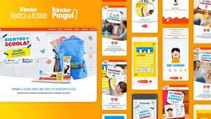 Kinder celebra il ritorno a scuola dei bambini con un progetto dall'anima digitale firmato da Leo Burnett. Di Zenith l'amplificazione sui media