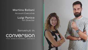 Luigi Panico e Martina Bollani entrano in Conversion