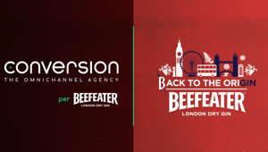 Conversion porta Beefeater London Dry Gin sul digital e sul territorio