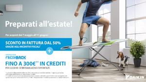 Daikin dà il via alla campagna “Daikin FreshBack” firmata TLC Marketing, che consente di ottenere crediti esperienziali per coloro che acquisteranno un climatizzatore Daikin Bluevolution