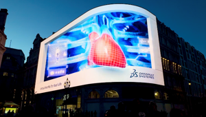 Dassault Systèmes lancia la nuova campagna media out-of-home a Piccadilly Circus creata insieme a Ocean Outdoor