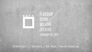 D.A.T.E. inaugura il primo monomarca a Milano e progetta aperture internazionali