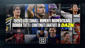 DAZN sblocca la modalità free a livello globale. Da oggi anche in Italia accesso a una selezione di contenuti in app senza abbonamento
