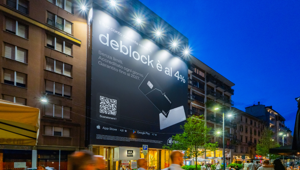 La fintech Deblock sbarca in Italia con una maxi campagna OOH firmata Evolution Group
