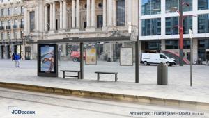 JCDecaux Belgio si aggiudica, dopo gara, il contratto sulle pensiline pubblicitarie della città di Anversa (Belgio) per 10 anni