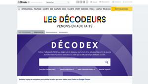 Con ‘Décodex’ Le Monde combatte le fake news