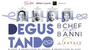 ‘Degustando’ sbarca a ‘Il Marin’: festa stellata il 7 maggio per gli otto anni di Eataly Genova