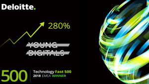 Young Digitals ancora nella Deloitte Technology Fast 500 EMEA