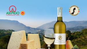 Il Pinot grigio Doc delle Venezie e il formaggio Asiago Dop protagonisti a Malta