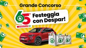 Despar inaugura il concorso Instant Win per celebrare il 65° compleanno in Italia con “Festeggia con Despar”. Al via la campagna dedicata su social e in store