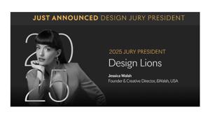 Cannes Lions 2025: Jessica Walsh presidente di giuria dei Design Lions