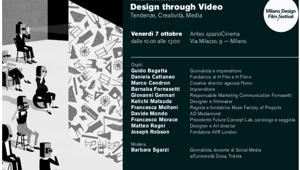 Design Through Video: un workshop di Mediamond al Milano Design Film Festival