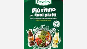 Develey punta su Living Brands e lancia due novità con la campagna “Più ritmo per i tuoi piatti”