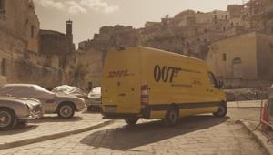 DHL 'in servizio' per il 25° film di James Bond 'No Time To Die'