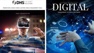 Le nuove tecnologie per eventi.  DHS Event Solution lancia la sua nuova brochure 2017