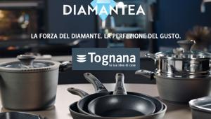 Tognana sceglie Ketchum e porta in tv la nuova linea di cottura Diamantea