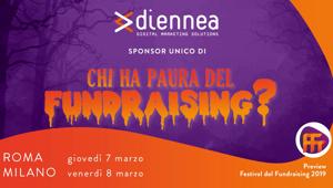 Diennea sponsor unico della Preview del Festival del Fundraising