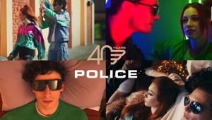 Per i suoi 40 anni, Police Lifestyle viaggia nel tempo con una campagna by Different