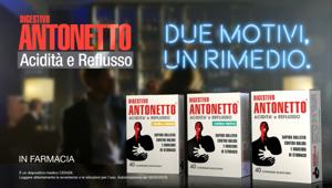 Torna in tv il Digestivo Antonetto, firma Green Marketing
