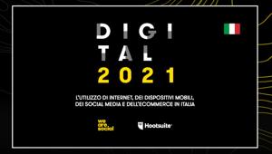 We Are Social. Report Digital 2021. 7 italiani su 10 attivi sulle piattaforme social (6 mln in più del 2020).YouTube la più utilizzata. Oltre 50 mln di utenti su internet ogni giorno e trascorrono online il doppio del tempo che spendono guardando la tv