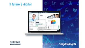 Teleskill sceglie Digital Angels come partner per il marketing digitale.  Al centro della comunicazione i servizi di e-learning, webinar e produzione multimediale