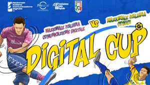Digital Cup 2024: la Nazionale Italiana Comunicazione Digitale sfida la Nazionale Italiana Comici per il sostegno del progetto “Un Ospedale Mica Male”