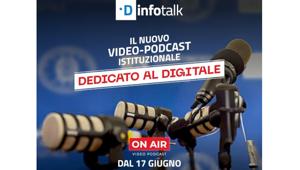 D.InfoTalk: il nuovo video-podcast dedicato al digitale. Progetto del Dipartimento per la trasformazione digitale della Presidenza del Consiglio dei ministri
