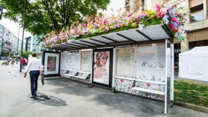 IGPDecaux, in collaborazione con Carat Luxury e Rattiflora, realizza il Giardino Millefiori di Dior Parfums e due brand shelter decorate per il lancio del nuovo Miss Dior