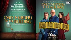 “Only Murders in the Building”, a Milano un’esperienza immersiva per celebrare la quarta stagione della serie comedy originale ora disponibile su Disney+