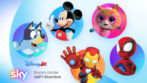 Dal 1° dicembre su Sky arriva Disney Jr