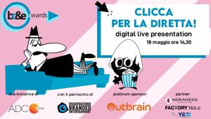 BC&E AWARDS 2020. Oggi alle 14.30 la Giuria Plenaria e le Digital Live Presentations. Segui la diretta e assisti allo spettacolo delle migliori campagne in sfida per il Grand Prix